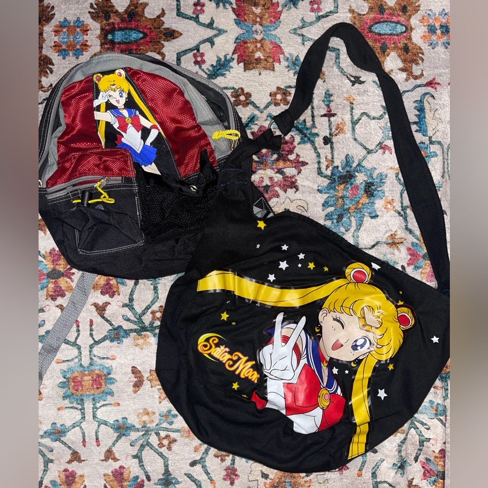 sailor moon bag backpack bundle - image 1